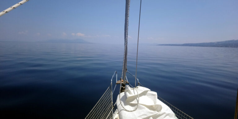 mar en calma navegaciòn