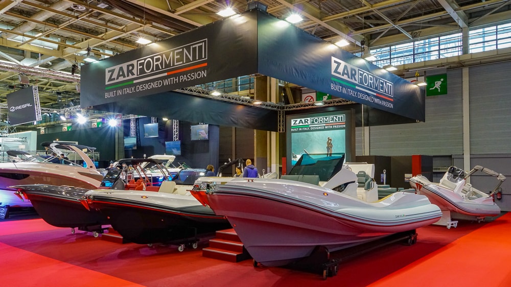 Zar formenti Salón náutico Paris
