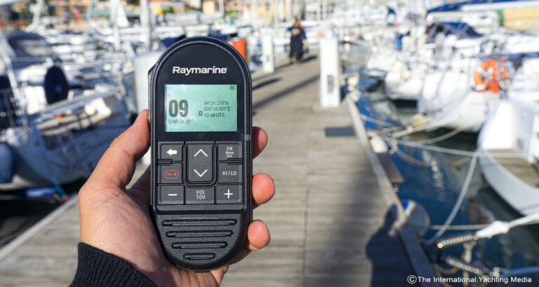 Prueba ray mic de Raymarine