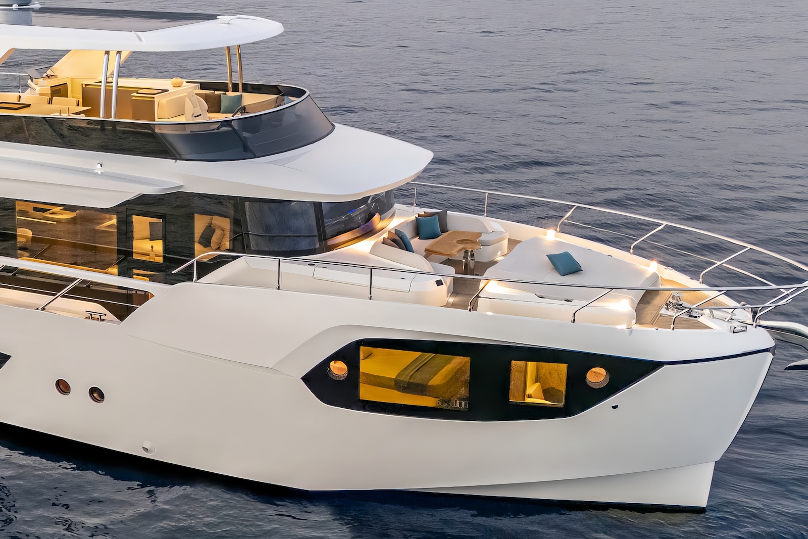 Navetta 70 Absolute Yachts prua