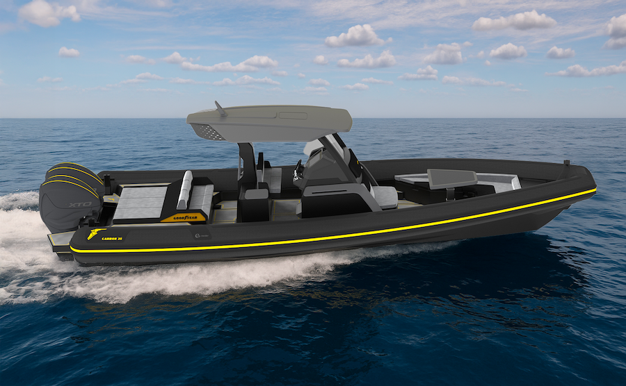 Goodyear Carbon 35, Goodyear debuta en la náutica con Tender One