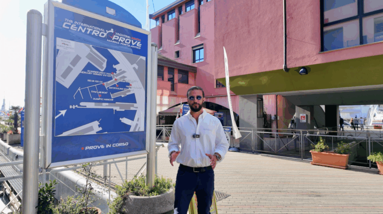 El nuevo centro de pruebas permanente de The International Yachting Media abre sus puertas en la Marina Porto Antico de Génova