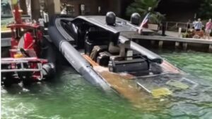 El Anvera Maxi-RIB casi se hunde en el río Miami