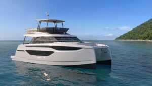 PRESTIGE M6: Prueba en el mar de un catamarán a motor revolucionario